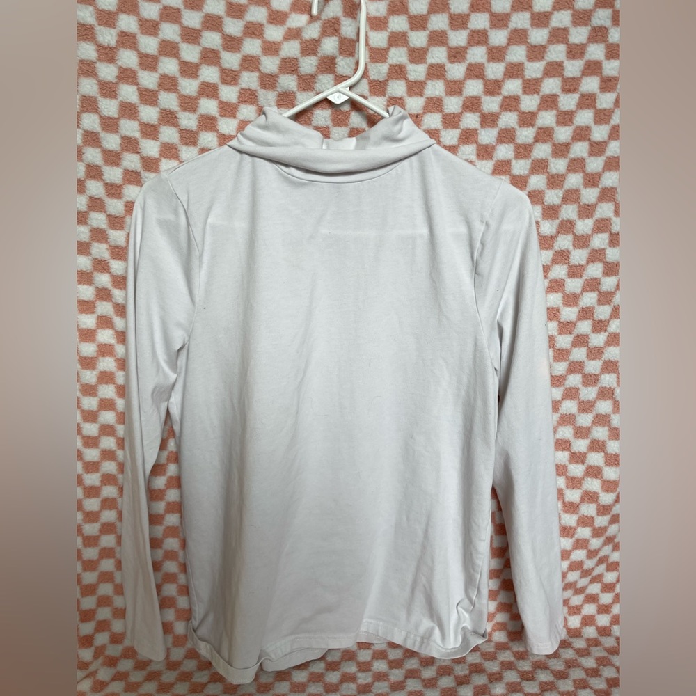 White turtleneck